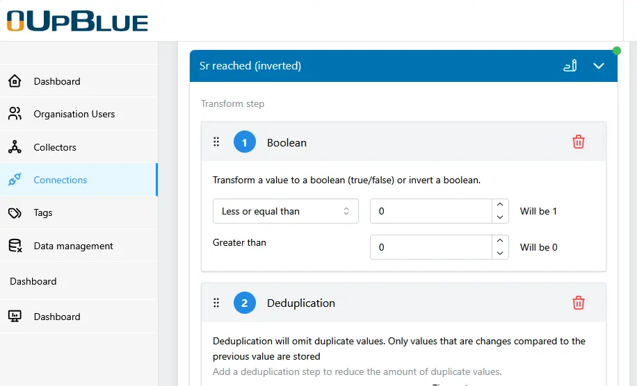 UpBlue Management Environment Transformation
